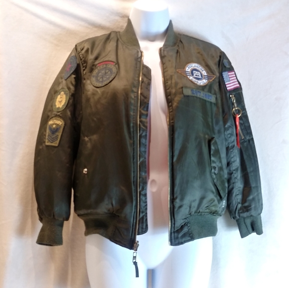 VTG Bomber Jacket - Picture 1 of 4